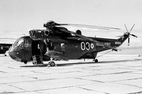 Royal Navy 819 Squadron Westland Sea King HAS.1 XV650/PW303 at RAF Lossiemouth (1976)