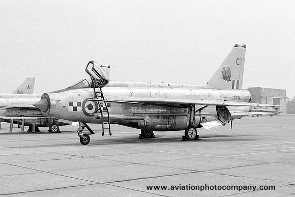 RAF 56 Squadron English Electric Lightning F.6 XR771/C at RAF Wattisham (1976)