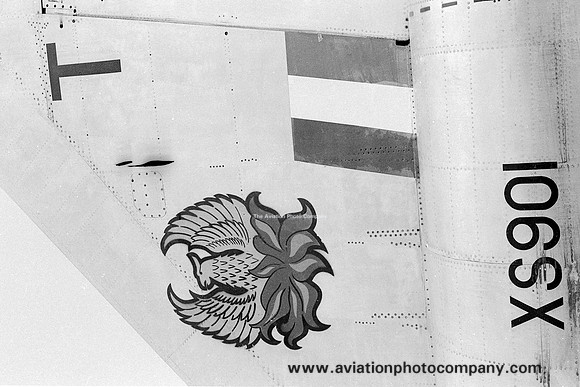 RAF 56 Squadron English Electric Lightning F.6 XS901/T at RAF Wattisham (1976)