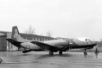 RAF 46 Squadron Avro Andover C.1 XS601 at RAF Leuchars (1972)