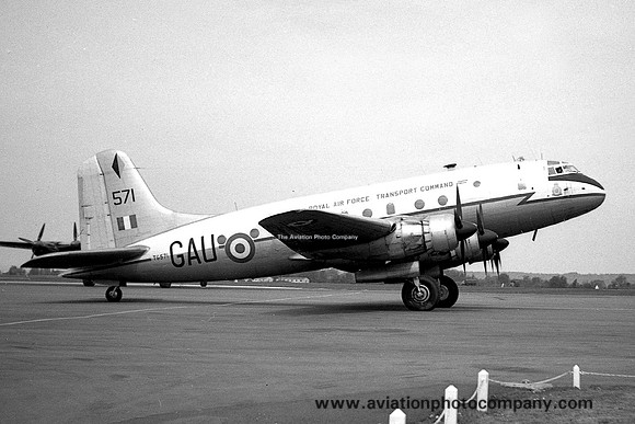 RAF 242 OCU Handley Page Hastings C.1 TG571/GAU (1957)