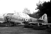 RAF Noorduyn AT-6A Harvard Mk.IIB KF487 at Blackbushe (1957)