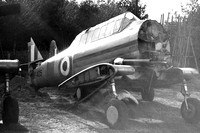 RAF Noorduyn AT-6A Harvard Mk.IIB KF405 at Blackbushe (1957)