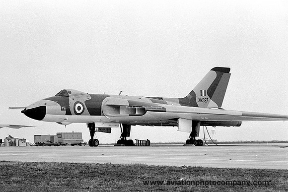 RAF Avro Vulcan B.2 XM597 at RAF Luqa (1971)