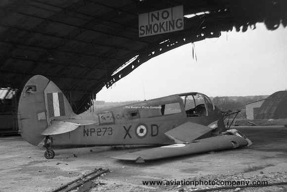 Ex RAF Percival Proctor NP273 at Panshanger