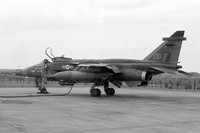 RAF 20 Squadron Sepecat Jaguar GR.1 XZ375/CB at RAF Lossiemouth (1978)