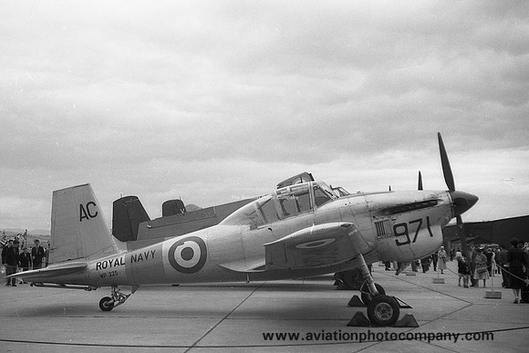 Royal Navy Abbotsinch Station Flight Boulton Paul Sea Balliol T.21 WP325