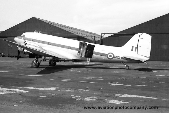 RAF Douglas C-47B Dakota Mk4 KJ955 at Prestwick