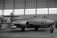 Royal Navy Brawdy Station Flight Gloster Meteor T.7 WS104