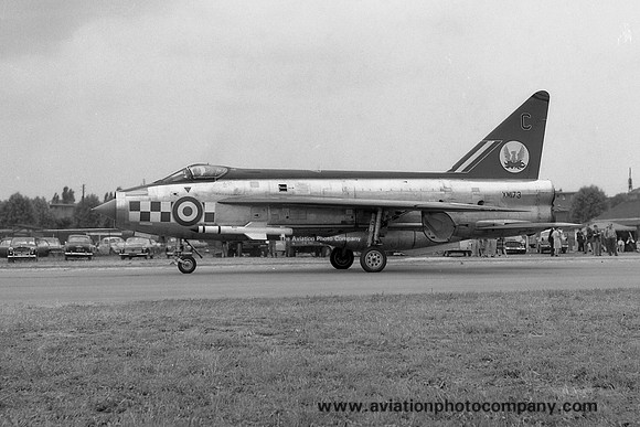 RAF 56 Squadron English Electric Lightning F.1A XM173/C (1964)