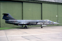 German Air Force Lockheed F-104G Starfighter 22+57 (1987)
