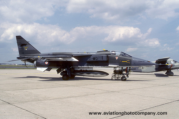 French Air Force EC2/11 Sepecat Jaguar A A95/11-MQ at Rhein Main AB (1987)