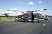 Dutch Navy 860 Squadron Westland SH-14C Lynx 283 at RAF St Mawgan (1987)