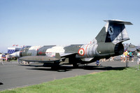 Italian Air Force 9 Stormo Lockheed F-104S Starfighter MM6936/9-31 at RAF St Mawgan (1987)