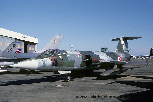 Italian Air Force 9 Stormo Lockheed F-104S Starfighter MM6719 at RAF St Mawgan (1987)