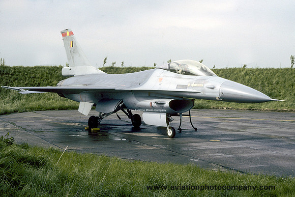 Belgian Air Force 1 Wing 350 Squadron GD F-16A Fighting Falcon FA-53 (1987)