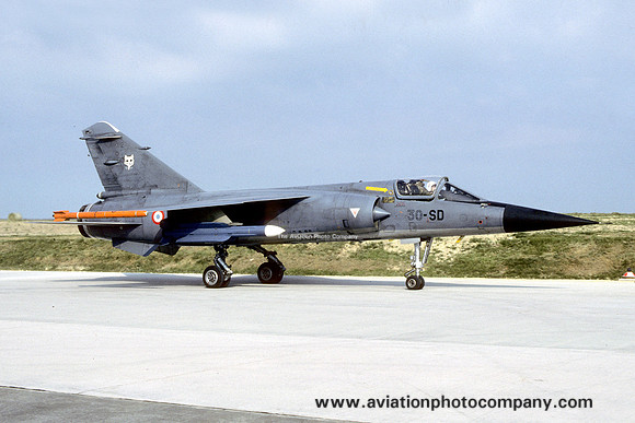 French Air Force EC3/30 Dassault Mirage F.1C 102/30-SD (1987)