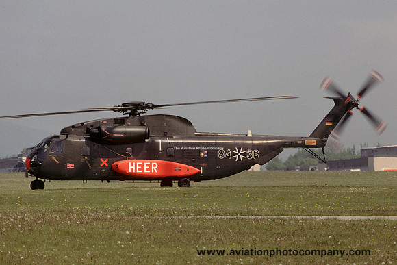 German Army MHFTR35 Sikorsky CH-53G Stallion 84+36 (1987)