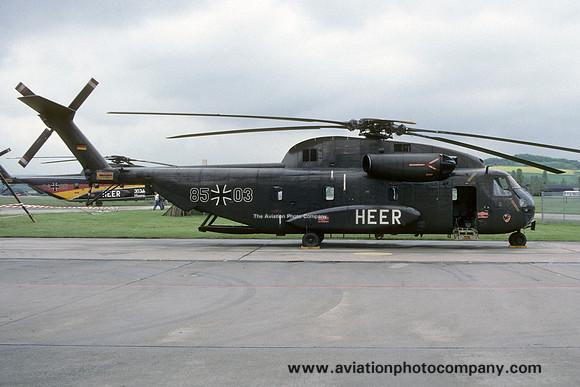 German Army MHFTR35 Sikorsky CH-53G Stallion 85+03 (1987)