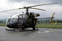 German Army MFS5 Sud Alouette II 75+06 (1987)