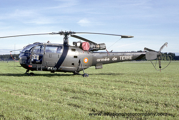 French Army 12 GHL Sud Alouette III 1541/CUG (1987)