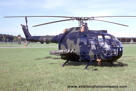 German Army HFR16 Bolkow Bo105P 87+78 (1987)