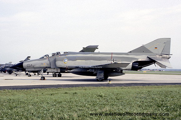 German Air Force JG74 McDonnell F-4F Phantom 37+76 (1987)