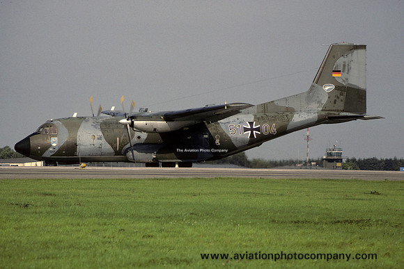 German Air Force LTG61 Transall C-160D 51+04 (1987)