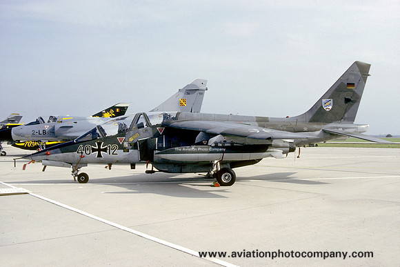 German Air Force JBG49 Dassault/Dornier Alpha Jet 40+12 (1987)