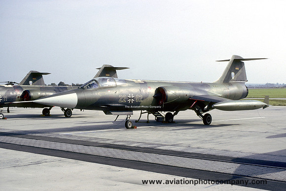 German Air Force LVR1 Lockheed F-104G Starfighter 22+92 (1987)