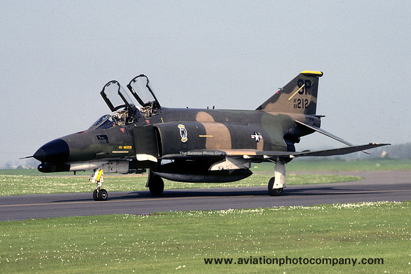 USAF 52 TFW 81 TFS McDonnell F-4G Phantom 69-7212/SP (1981)