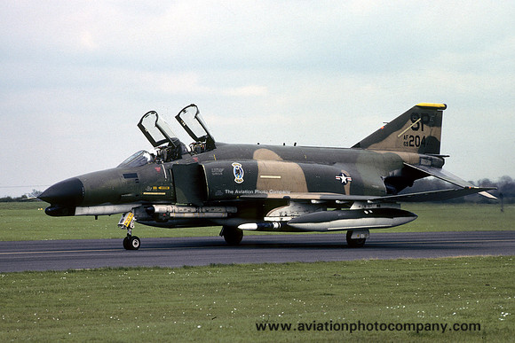 USAF 52 TFW 81 TFS McDonnell F-4G Phantom 69-7204/SP (1981)