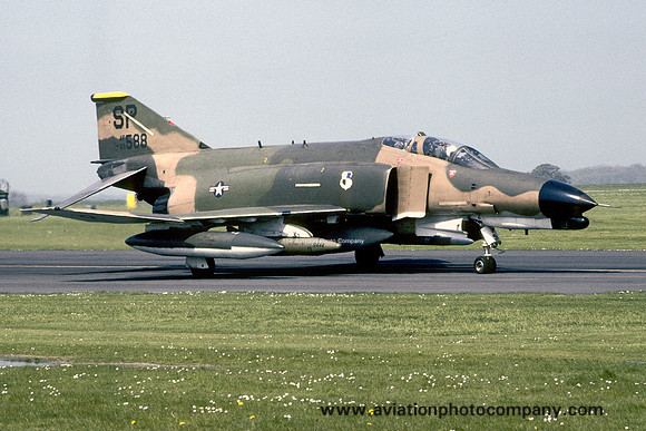 USAF 52 TFW 81 TFS McDonnell F-4G Phantom 69-7588/SP (1981)