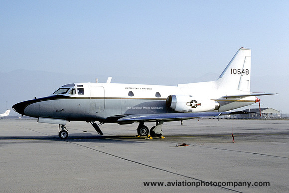 USAF 1401 MAS North American CT-39A Sabreliner 61-0648 (1980)