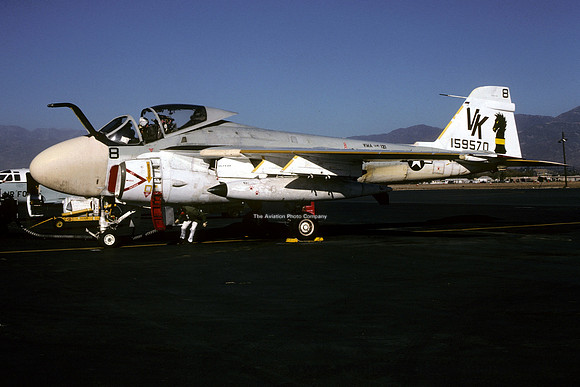 US Marines VMA(AW)-121 Grumman A-6E Intruder 159570/VK-8 (1980)