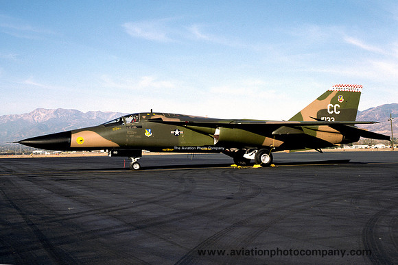 USAF 27 TFW GD F-111D Aardvark 68-0133/CC (1980)