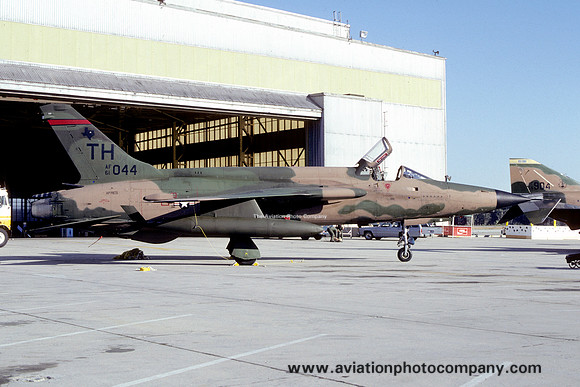 USAF AFRes 457 TFS Republic F-105D Thunderchief 61-0444/TH (1980)
