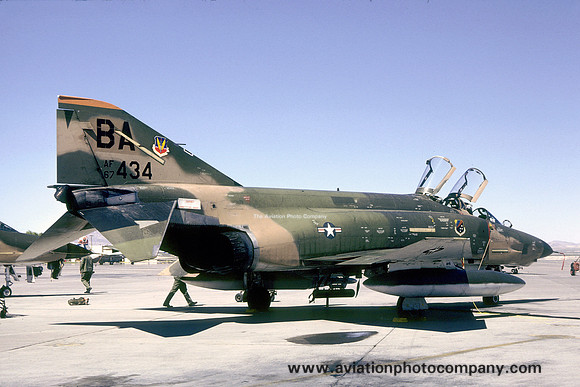 USAF 67 TRW 12 TRS McDonnell RF-4C Phantom 67-0434/BA (1980)