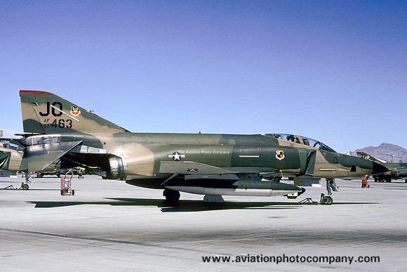 USAF 363 TRW 62 TRS McDonnell RF-4C Phantom 67-0463/JO (1980)