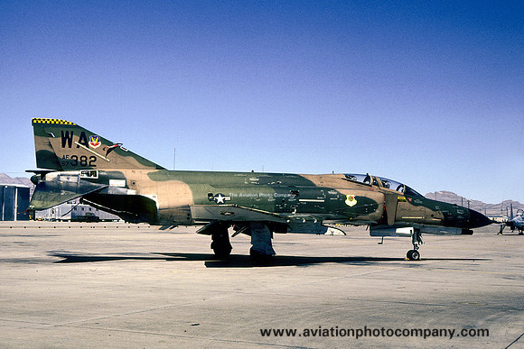 USAF 57 TTW 414 FWS McDonnell F-4E Phantom 67-0382/WA (1980)