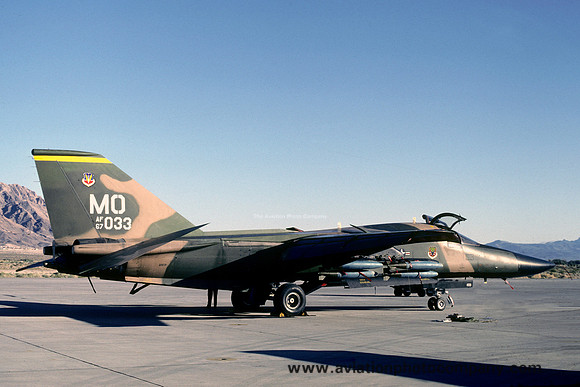USAF 366 TFW 389 TFS General Dynamics F-111A Aardvark 67-0033/MO (1980)