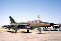 USAF 35 TFW 562 TFS Republic F-105G Thunderchief 63-8276/WW at MASDC Davis Monthan (1980)
