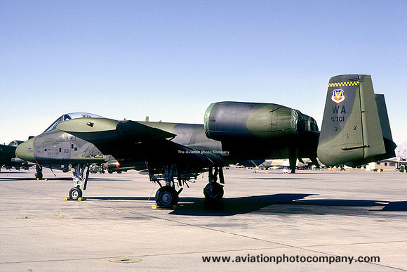 USAF 57 TTW 66 FWS Fairchild A-10A Thunderbolt 78-0701/WA (1980)