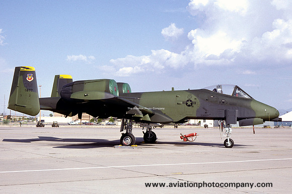USAF 355 TFW 357 TFS Fairchild A-10A Thunderbolt 78-0677/DM (1980)