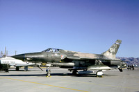 USAF AFres 465 TFS Republic F-105D Thunderchief 62-4242/SH at Nellis AFB (1980)
