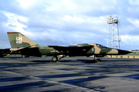 USAF 20 TFW 77 TFS GD F-111E Aardvark 68-0061/UH at RAF Lossiemouth (1977)