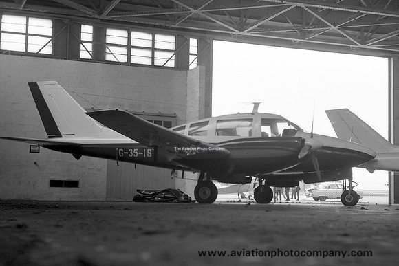 Beagle 206S G-35-18 at Hemswell (1969)
