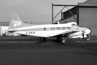 J C Bamford Excavators Ltd De Havilland DH.104 Dove 8 G-ARJB at Newcastle Woolsington (1961)
