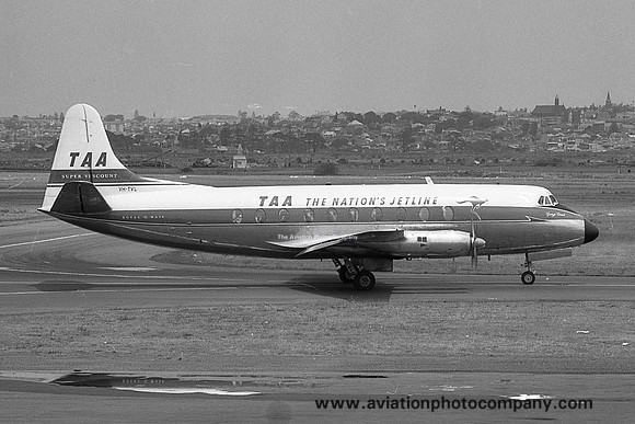 Trans Australia Airlines Vickers Viscount V.756D VH-TVL (1966)