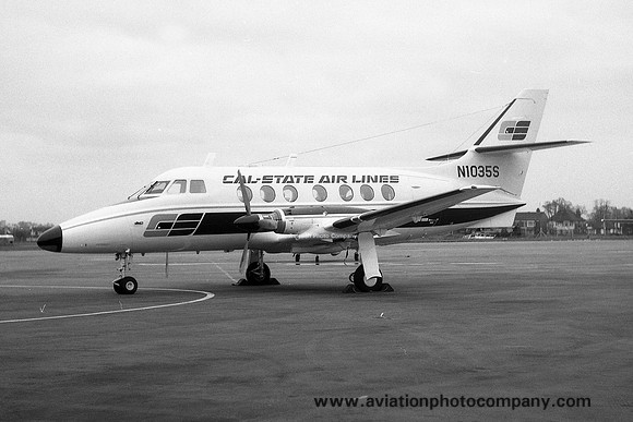 Cal State Airlines Handley Page HP.137 Jetstream 1 N1035S (1971)